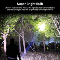 Ultra-Bright Rechargeable LED Torch – Long Range, Powerful Flashlight for Outdoor Adventures