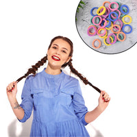 Mini Hair Ties, Mini Hairlines, mini hairbands (30 Pcs Set), Hair accessories