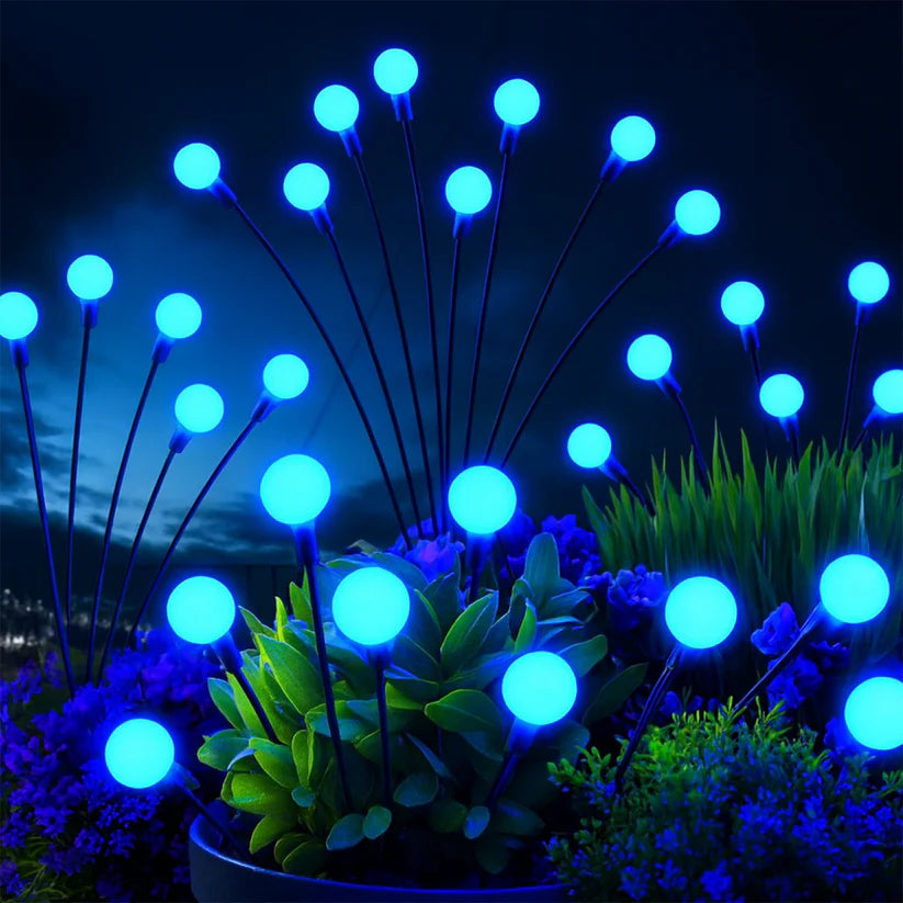 Solar LED Fiber Optic Garden Light – Magical Outdoor Decorative Stake Lamp